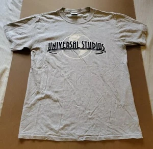 Vintage Y2K Gray Universal Studios Graphic Logo T Shirt Size Small - Picture 1 of 11