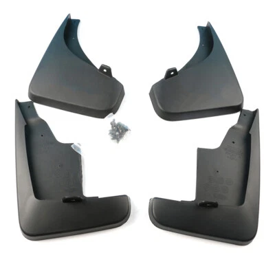 Front and Rear Splash Guards Mud Flaps fits 2011-2016 Jeep Compass Deluxe Molded Foto 1 de 4
