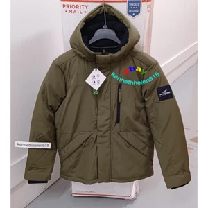 HOLLISTER FLEECE LINED JACKET OLIVE GREEN MENS SIZE MEDIUM - Picture 1 of 11