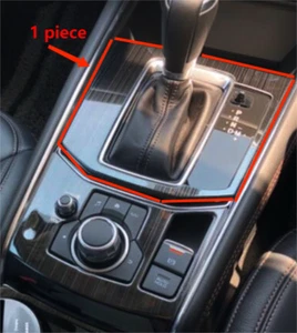 Cubierta de marco de caja de cambios de titanio negro para Mazda CX-5 CX5 2017-2021 - Imagen 1 de 2