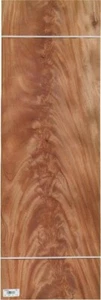 Mahagoni Schritt afrikanisches Holzfurnier 16" x 47" roh ohne Unterlage 1/32" AA-Qualität - Bild 1 von 3
