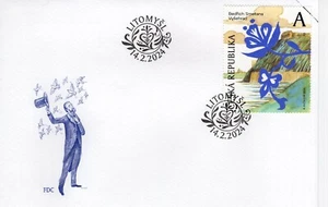 2024 Artworks of Bedrich Smetana  FDC19409 - Picture 1 of 1