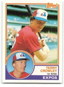 1983 Topps Traded #22T Terry Crowley NM++ Expos ID:270998 - Picture 1 of 2