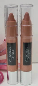 2 pk VICTORIA SECRET SATIN LIP CRAYON 2.5 g / 0.08 oz WHISPER - Picture 1 of 2