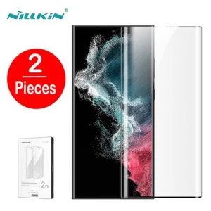 2PCS NILLKIN Film For Samsung Galaxy S23 Ultra Resistant Curved Screen Protector - Picture 1 of 19