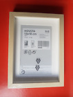 2 Bilderrahmen IKEA HOVSTA Rahmen Wei / Creme 13x18 cm Neu und eingeschweit