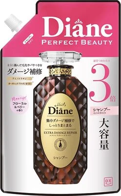 Diane Perfect Beauty Extra Damage Repair Shampoo Refill 1000ml  - Image 1 of 4