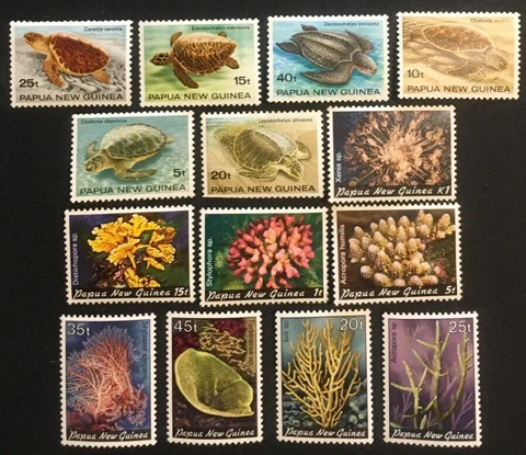 PAPUA NEW GUINEA COLLECTION OF MNH SETS Cover