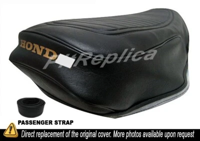 HONDA CB550F CB550 F 1975 1976 1977 *PRENSADO TÉRMICO*NEGRO* FUNDA ASIENTO [SPPA] Foto 1 de 4