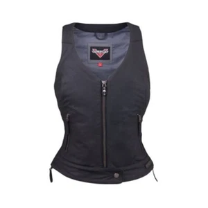 Genuine Victory Motorcycle Women's Leather Borderland Vest Small 286373602 - Bild 1 von 3