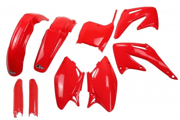 Honda CRF 450 R 2002 - 2003 Red UFO Plast FULL Fairing Plastic Kit - Imagem 1 de 1