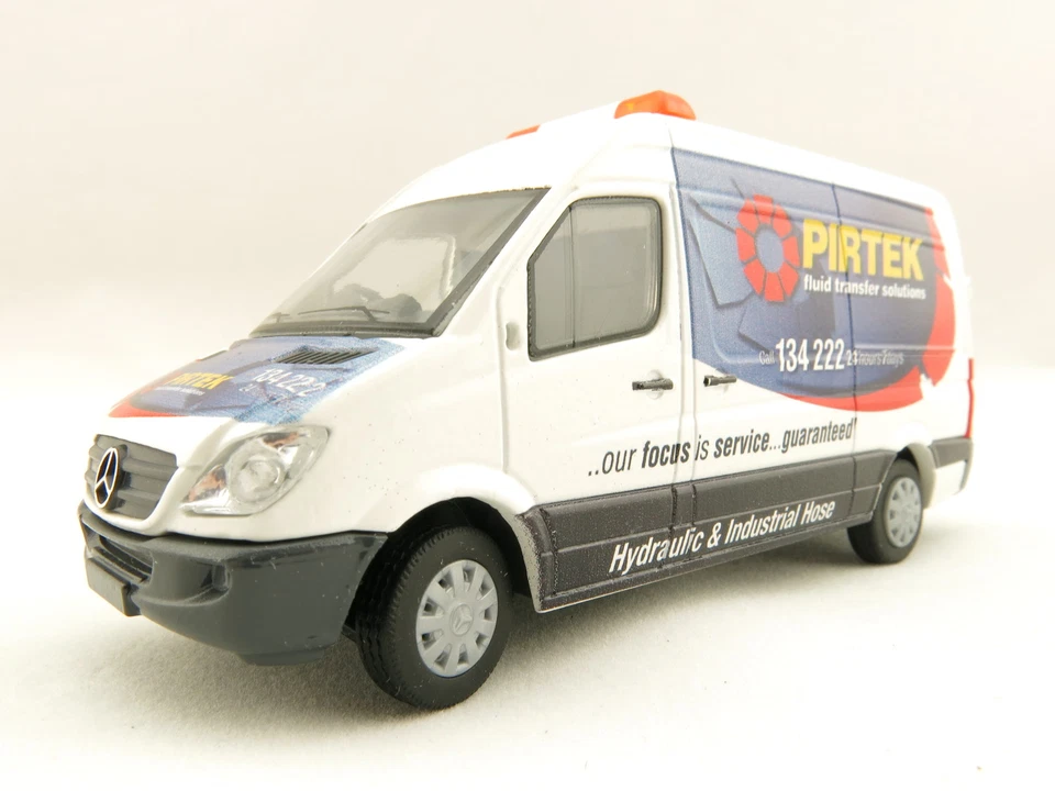 Conrad Australian Mercedes Benz Sprinter Service Van Pirtek Fluids 1610-11 1:50 - Image 1 of 4