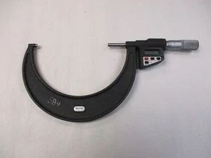 Starrett 733 Friction Thimble 5-16" Digital Electronic Micrometer Carbide tips. - Picture 1 of 6