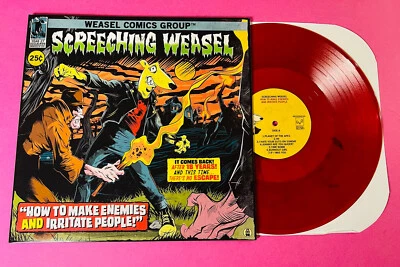 Screeching Weasel How To Make Friends And Irritate People RED Vinyl LP - Image 1 of 4