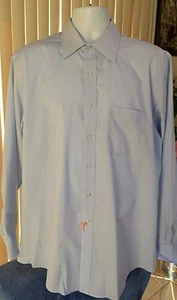 Kirkland Hemd Button-Down Kragen bügelfrei 100 % Baumwolle, blau, 16 1/2 x 35  - Bild 1 von 12