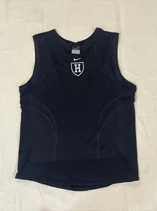 VTG Nike Sphere Dry Harvard Soccer Women’s Black Sleeveless Jersey Tank Top EUC - Picture 1 of 7