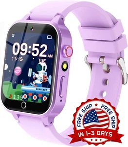 Reloj Para Niños Inteligente Con Camara Juegos Musica Niño Niña Smartwatch NUEVO - Picture 1 of 8