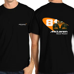 Camiseta del equipo McLaren Fórmula 1 | Camiseta de carreras S-XL | Negra Gris Blanca - Imagen 1 de 24