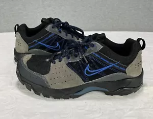 Nike 2011 ACG Salbolier Mens Sz 8.5 Black&Blue Hiking Shoes NO LINERS 380585-008 - Picture 1 of 9