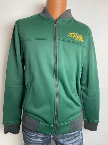Colosseum NDSU BISON North Dakota State University Mens Full Zip Jacket Size S Cover