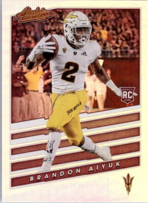 2020 Absolute Rookies Spectrum #7 Brandon Aiyuk - NM-MT - Image 1 of 2
