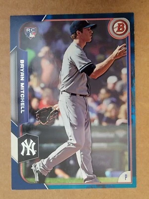 2015 Bowman - Blue #127 Bryan Mitchell /150 (RC) - Image 1 of 3