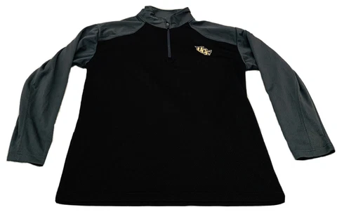 Knight’s Apparel University of Central Florida UCF Quarter Zip Jacket Men's L Cover
