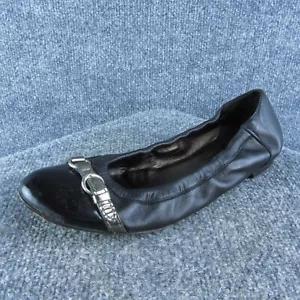 Scarpe da ballo AGL donna taglia 39,5 medie nere in pelle slip on - Foto 1 di 9