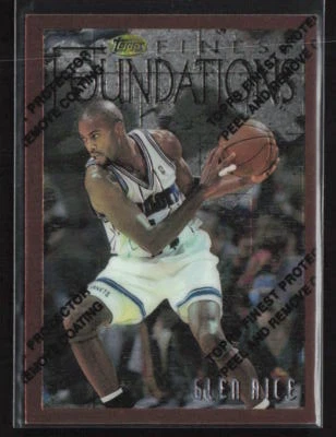 1996 Finest #238 Glen Rice EX/NM - Image 1 of 2