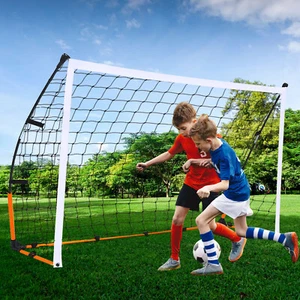 3.66M Wide Soccer Goal Large Portable Practice Soccer Net with Carry Bag - Picture 1 of 12