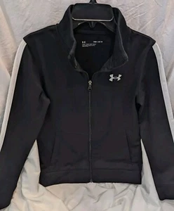 Under Armour YMD Medium Boys Full Zip Size Loose Fit Jacket Outerwear Thin Coat - Picture 1 of 8