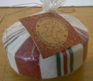The Salem Collection Peppermint Candle - Picture 1 of 3