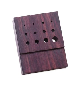 "Placa de dibujo de palo de rosa euro para alambre tejido reductor 3 1/2" x 2 1/2" ~DRA12000~ - Imagen 1 de 1