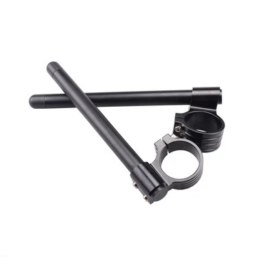 33MM Fork Tube Clip ons Cafe racer For Honda CB250 CB350F CB400 CB450 CMX250 - Image 1 of 4