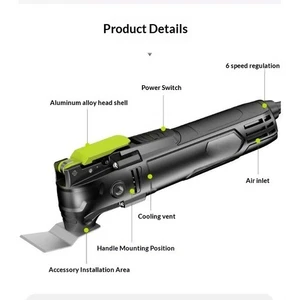 Woodworking Trimming Electric Planer Oscillating Planer Multi-Function 220v - Picture 1 of 13