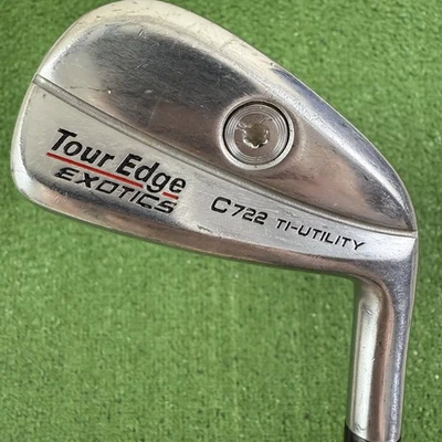 Tour Edge Exotics C722 Ti 22 4 Utility Driving Iron Stiff Flex Tensei Blue 75g - Image 1 of 4