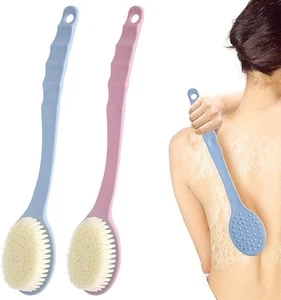 1-4pcs Long Handle Bath Body Brush, Back Scrubber for Shower Men & Women - Picture 1 of 16