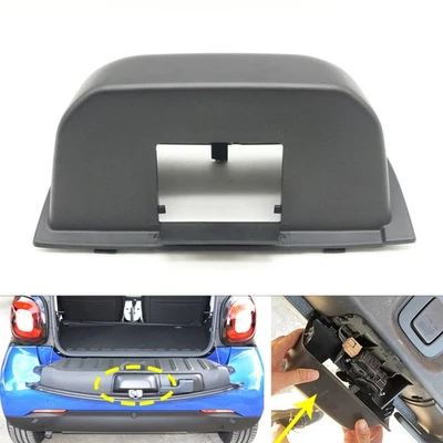Tailgate Trunk Door Lock Cover For Mercedes Benz Smart Fortwo 453 Coupe 2015-22 - Image 1 of 4