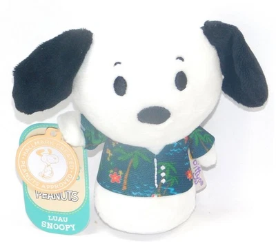 Hallmark Peanuts Itty Bittys Luau Snoopy Plush Figure IN HAND! - Image 1 of 2