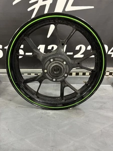 USED 06-11 KAWASAKI ZX-14R OEM FRONT WHEEL FRONT RIM - Picture 1 of 10