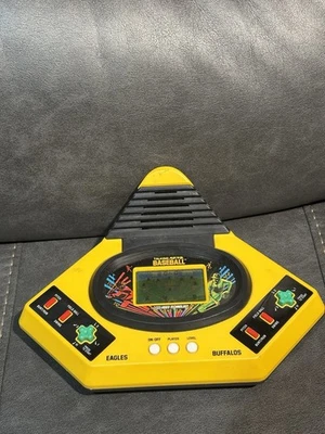 Vintage 1986 VTech Talking Play By Play Baseball Handheld Electronic Game Works - Image 1 of 4