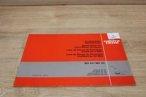 Deutz Fahr MH 40 MH48 Maishäcksler Ersatzteilliste 5168/7812  xb10962 - Picture 1 of 3