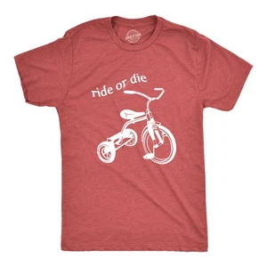 Ride or Die Dreirad T-Shirt lustig Vintage Trike Shirt - Bild 1 von 9