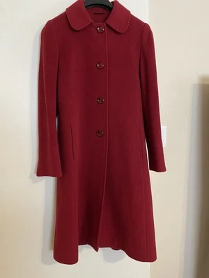 Cinzia Rocca Blend Stand Collar Coat Size 8 - Image 1 of 4