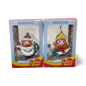 Kurt Adler 2013 Mr. & Mrs. Kartoffelkopf Christbaumschmuck 3 Zoll Neu im Karton - Bild 1 von 7