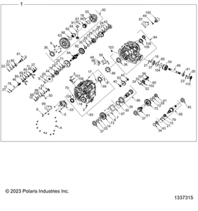 Polaris Brake Disc, Genuine OEM Part 3236194, Qty 1 - Picture 1 of 1
