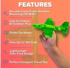 Foam Airplane mini airplane glider kids toy and gift - Picture 1 of 2