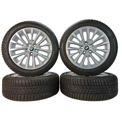 Winterräder Original BMW 5er 8J R18 IS30 Styling 632 6863418 245/45 Pirelli 7+mm - Bild 1 von 4