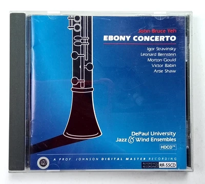 Ebony Concerto John Bruce Yeh jazz 5 Track Cd 1993 - Image 1 of 4
