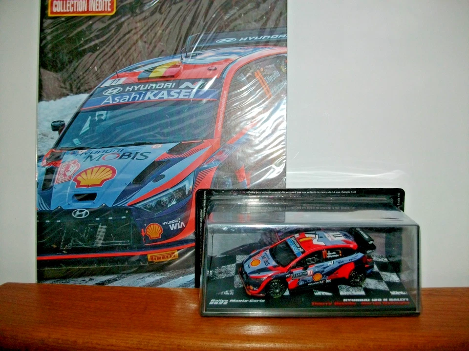 COLLECTION RALLYE N°03 Hyundai I20 N Rally1 Monte-Carlo 2022 T.Neuville M.Wydac. - Photo 1/4
